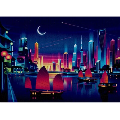 Cloudberries - Puzzle Skyline - 1 000 piese