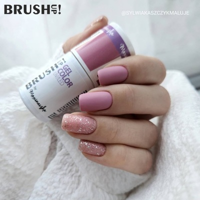 BRUSHUP! Gél lak Pink Heartbreaker 5 g