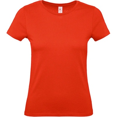 B&C Dámske tričko TW02T Fire Red