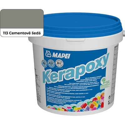 Mapei Kerapoxy 113 cementově šedá (5kg) – Zbozi.Blesk.cz