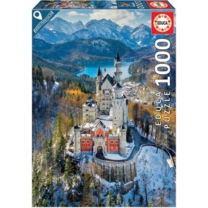 Educa Пъзел Educa - Замъка Neuschwanstein, 1000 части (EDU19261)