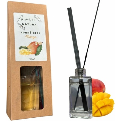 Aroma Natura vonný olej s tyčinkami Mango 150 ml