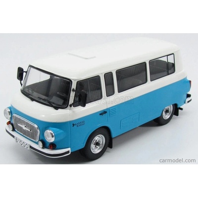 Mcg Barkas B1000 Minibus 1956 Modrá Bílá 1:18