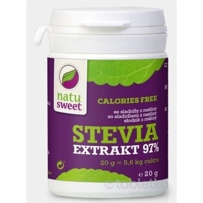 Reisenberger GmbH NATUSWEET STEVIA ČISTÝ EXTRAKT 97% 20 g