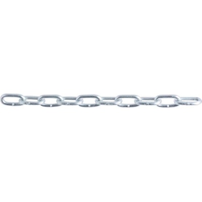 LEVIOR Řetěz krátké oko 6x24mm/18m DIN 5685A, 51406
