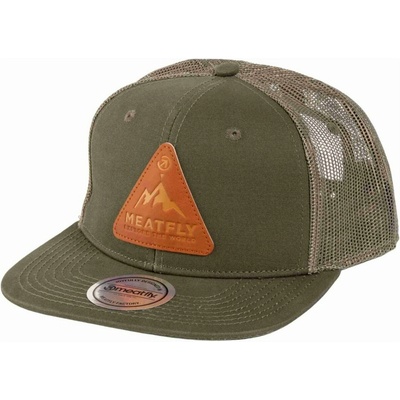 Meatfly шапка Thunderbolt Trucker Olive Peak | Зелена | Meatfly | Zelen | МЪЖЕ | ЕДИН РАЗМЕР