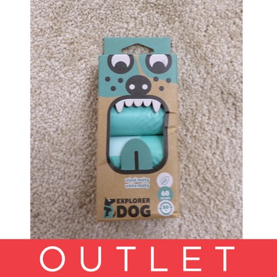 Explorer Dog Sáčky recyklované na psí exkrementy s vůní máty 60 ks – Sleviste.cz