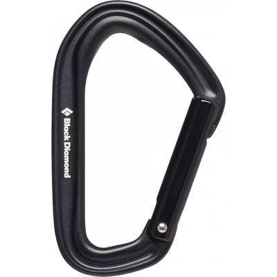 Black Diamond Карабинер с щифт Black diamond Hotforge Straight Gate Snapgate carabiner - Black - размер One Size (321-0227-0111)