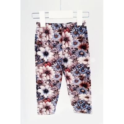 3/4 legíny Lily Grey květy