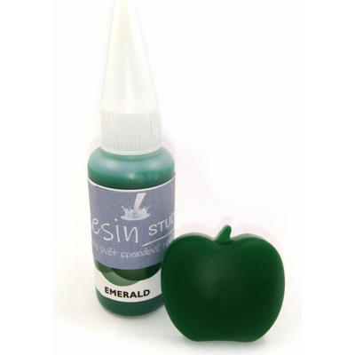 Barvící inkoust do pryskyřice 20 ml emerald green – Zboží Dáma