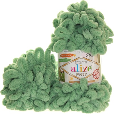 Alize Puffy 299 bledá zelená
