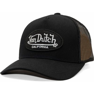 Von Dutch Trucker Cali Brushed Patch Black