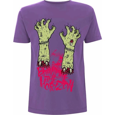 Bring Me The Horizon tričko Zombie Hands Purple