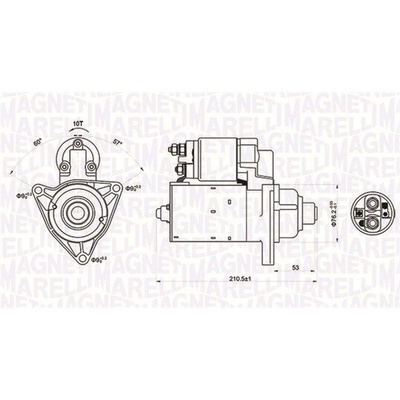 Startér MAGNETI MARELLI MQS1176