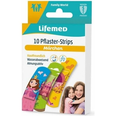 LIFEMED Dětské náplasti pohádka 10 ks