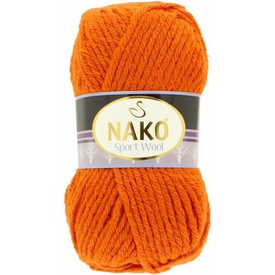 Nako Sport Wool 6963 oranžová