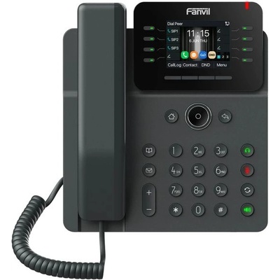 Fanvil телефон IP Phone - V62G Black, VoIP Prime Business Phone (FANVIL-V62G-BK)