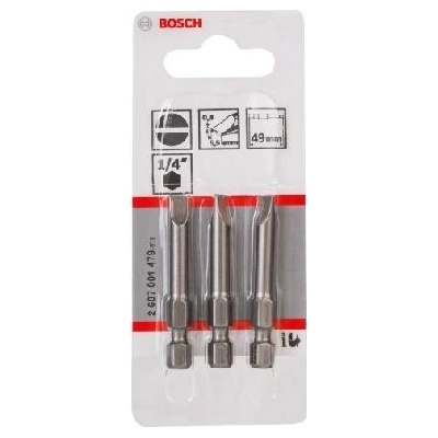 Bosch S0 8x5 5 49 mm 3 ks 2607001479