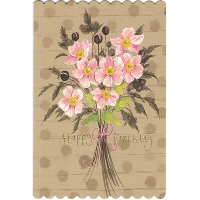 Přání s obálkou - Bunch of Flowers - Alex Clark