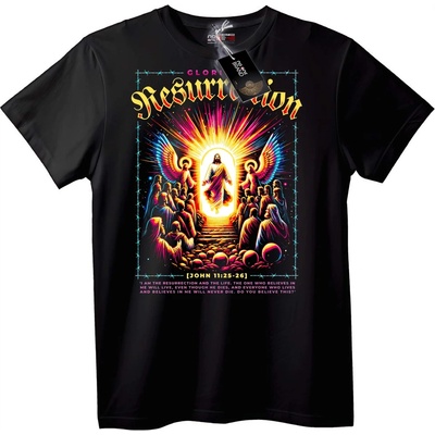 NOONEBRAND Тениска Възкресение - 2XL, Black