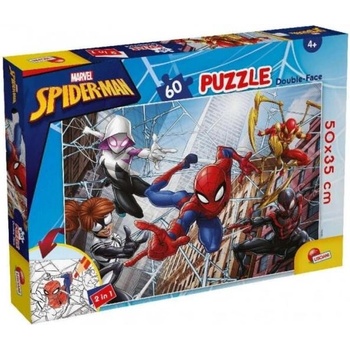 Lisciani Spider-Man пъзел двустранен 60 (031012)