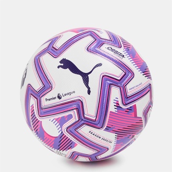 Image 1 of PUMA Orbita Ultimate Premier League Football 2025 2026 - EPL 2025/26 - White/Purple