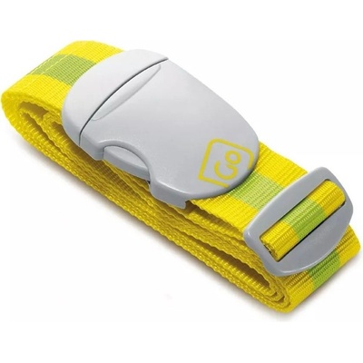 Go Travel Luggage Strap yellow/green