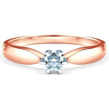 SAVICKI Годежен пръстен Triumph of Love: двуцветно злато, диамант