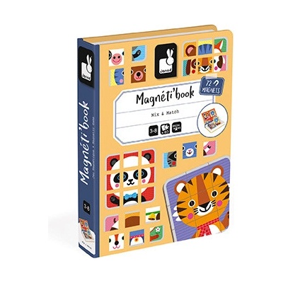 Janod Magnetibook Zvířata Puzzle – Zboží Mobilmania