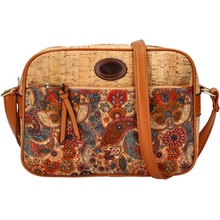 crossbody dámská kabelka v korkovém designu A2132 typ 2