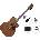 Ibanez PC12MHCE-OPN Premium SET Open Pore Natural Електро-акустична китара Джъмбо