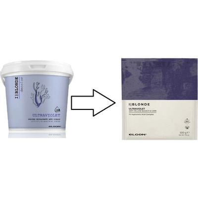 Elgon I-Blonde melírovací prášek Ultra Violet 500 g