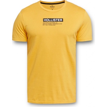 Hollister muži tričko KI323-2303 žlutá