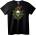 NOONEBRAND Тениска Черепът Крал с Корона - 6XL, Black