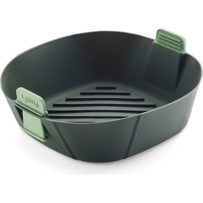 Košík do horkovzdušné fritézy 22 x 22 cm, zelená, silikon, Lékué – Zboží Dáma