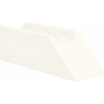 Pure Line Home Клиновидна възглавница за крака Leg Elevation Firm, 68 x 25 x 21, 5 см, бяла