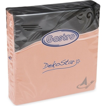 Gastro Dekostar 88004 servítky 2V aprikot 40ks 40x40cm