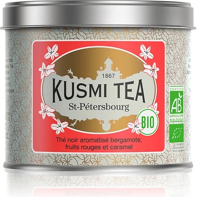 Kusmi Tea Sypaný čierny čaj St. Petersbourg Bio 100 g