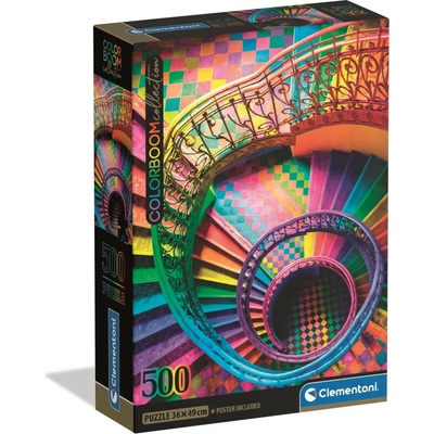 Clementoni ColorBoom Schodisko 500 dielov