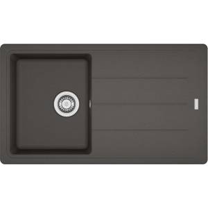 Franke Basis - Мивка от фрагранит BFG 611-86, 86x50 см, сив шисти 114.0713. 946 (114.0713.946) Мивка за вграждане