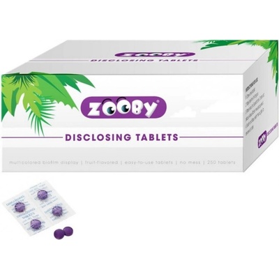 Zooby Plaque tablety na indikace plaku 250 ks