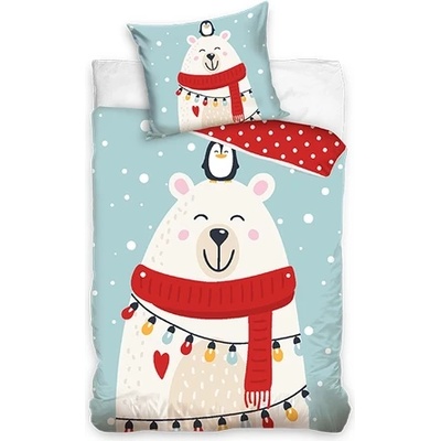 Sonne Детски спален комплект Christmas Bear - 2 части (PAT358)