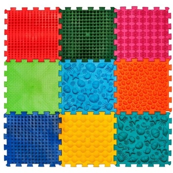 Ortek Ортопедична масажна подложка Ortek "Пъзел Морски" 9 модула