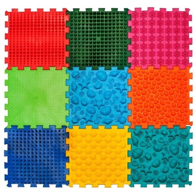 Ortek Ортопедична масажна подложка Ortek "Пъзел Морски" 9 модула