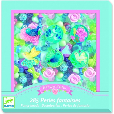 Djeco provlékací korále Ptáčci tyrkys – Sleviste.cz