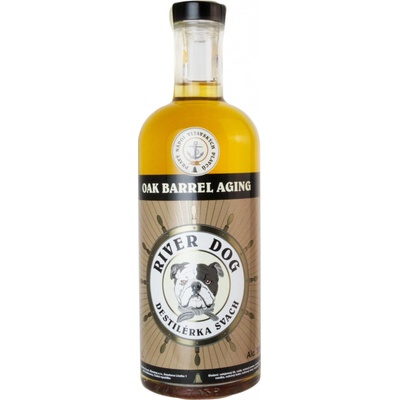 Tuzemák River Dog 38% 0,7 l (holá láhev)
