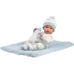 Llorens 63509 NEW BORN МОМЧЕ - реалистична бебешка кукла с цяло винилово тяло (4-63509)
