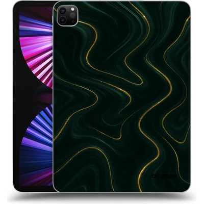 Picasee silikónový čierny obal pre Apple iPad Pro 11" 2021 3.gen Vawes