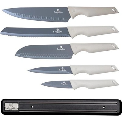 BerlingerHAUS BH 2839 Sada nožů s magnetickým držákem Aspen Collection 6 ks