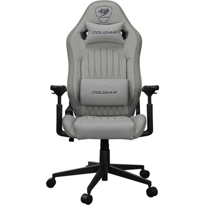 COUGAR Геймърски стол Cougar Gaming Explore Royal Ash F, до 120kg, PVC кожа, заключване в позиция, 3D регулируеми подлакътници, сив (CGR-EPF-ROA)